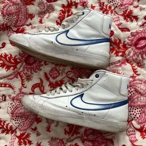 Blue Ombré Nike Blazers